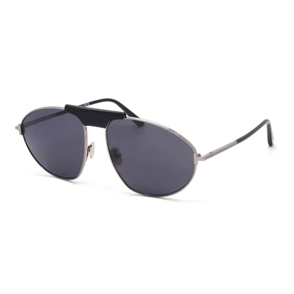 NEW TOM FORD SUNGLASSES SILVER GREY MEN EYEWEAR TOM FORD